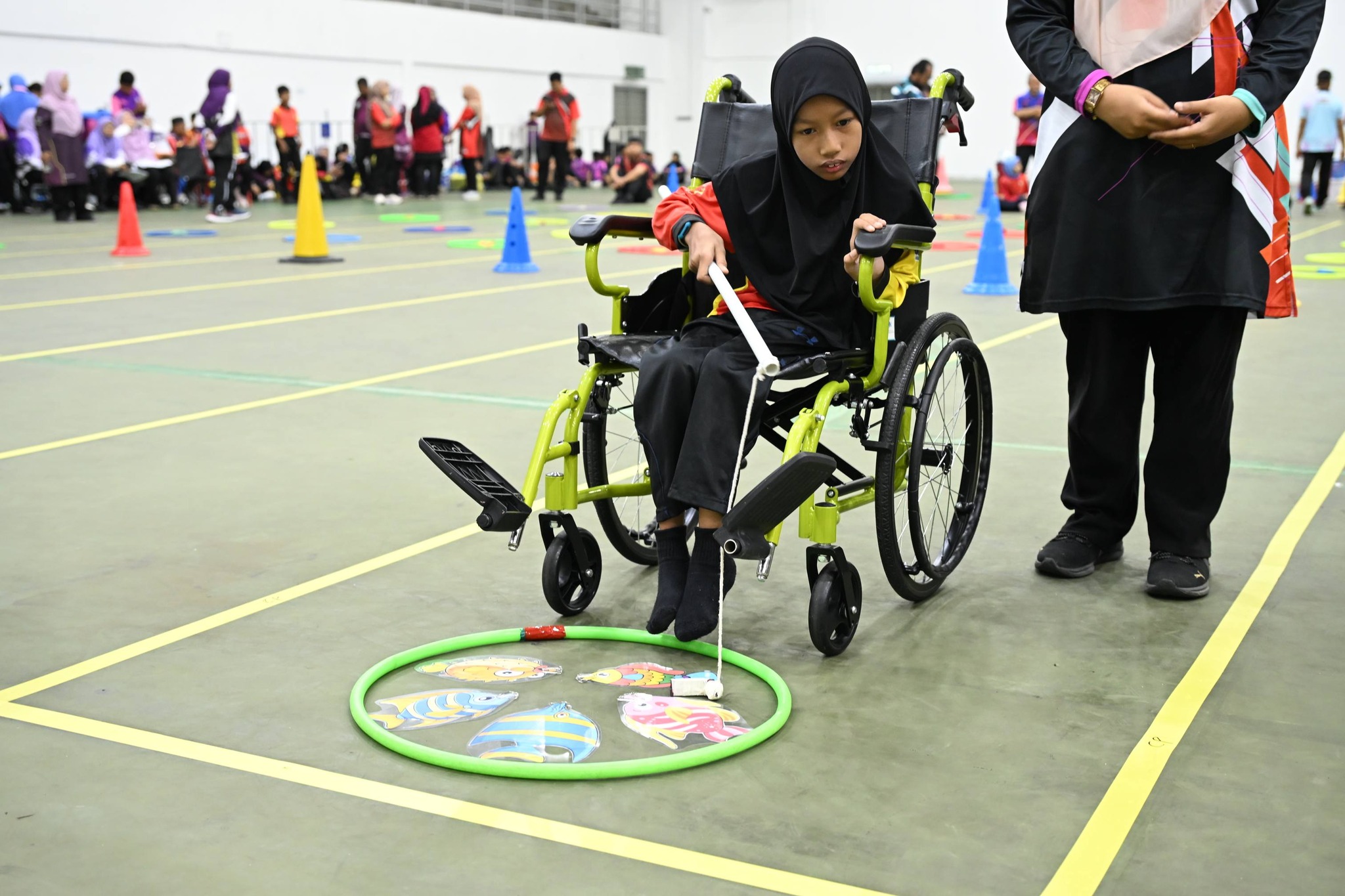 Lebih 200 murid pendidikan khas sertai sukan Generasi Madani di Kuala Selangor