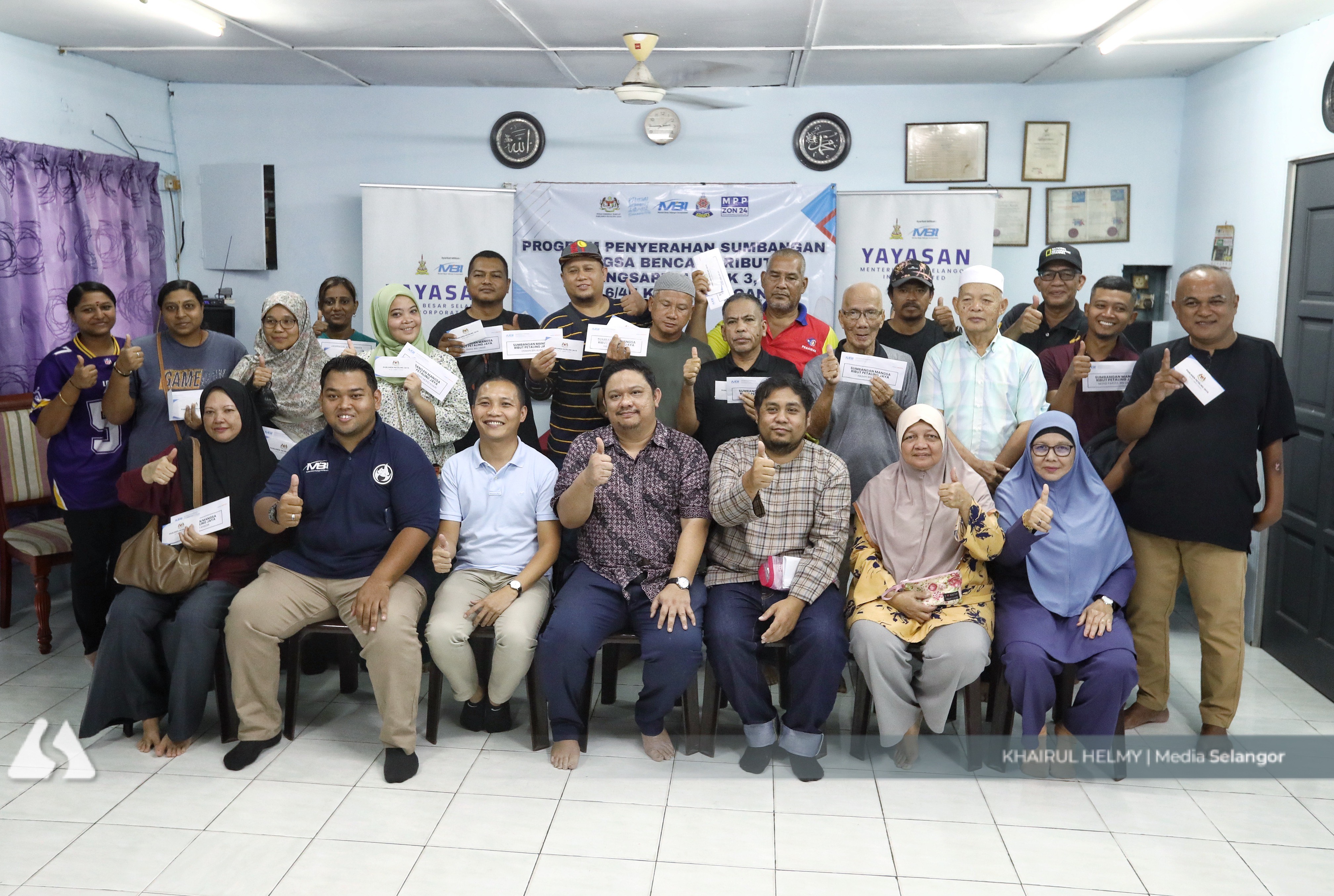 Bantuan Yayasan MBI tiba tepat masa, mangsa ribut syukur dapat baiki rumah