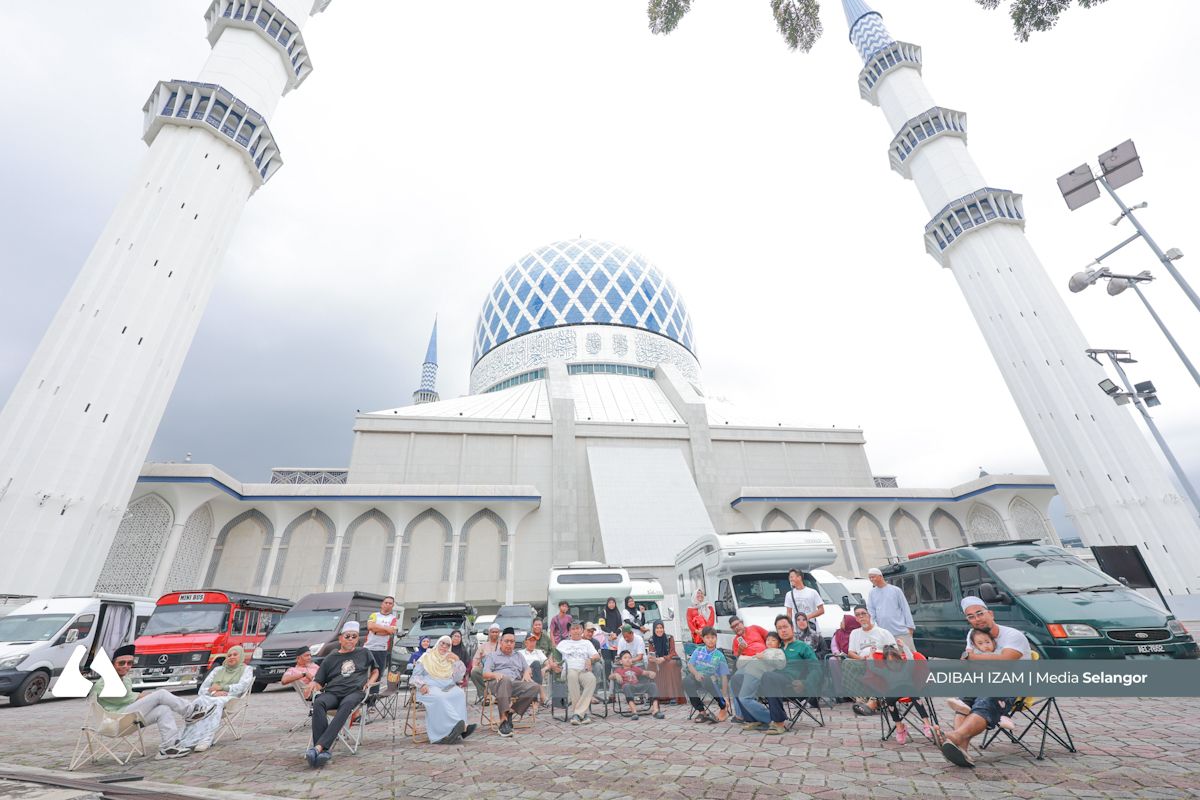 Jelajah 36 masjid, ekspedisi RV perkenal kembara berteras ibadah