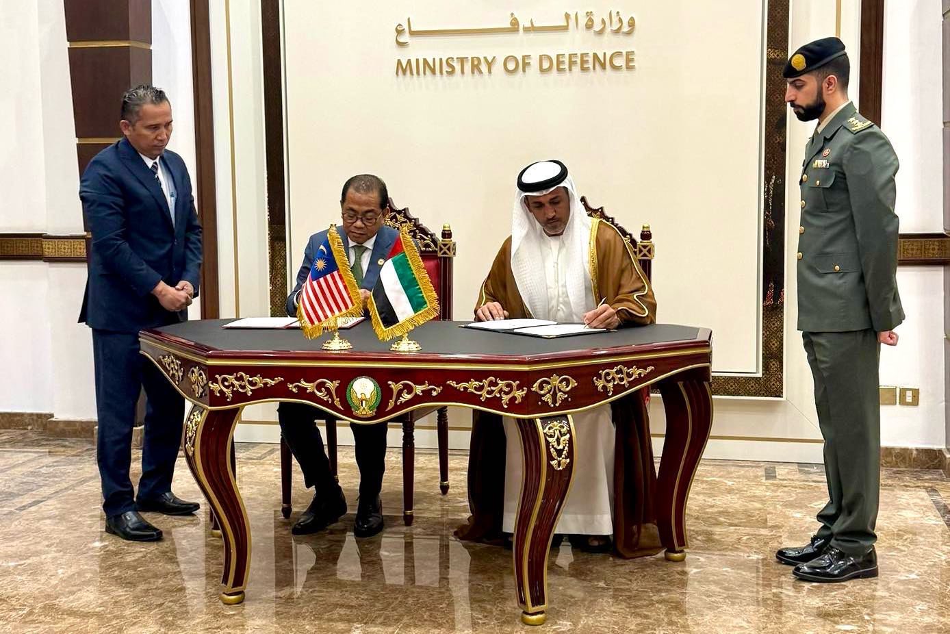 Malaysia, UAE sign deal on defence cooperation