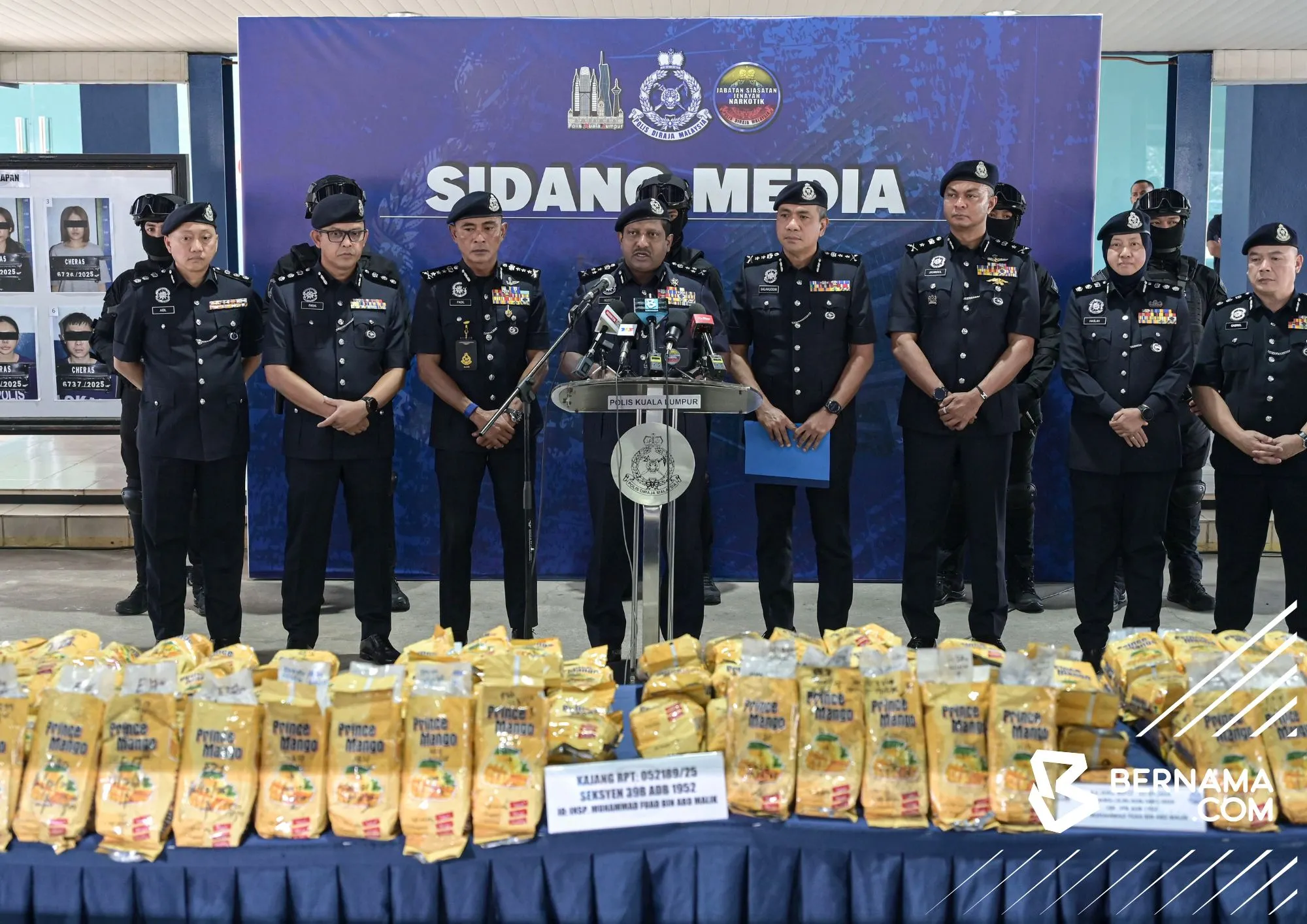 Dua sindiket dadah tumpas, 19 individu ditahan