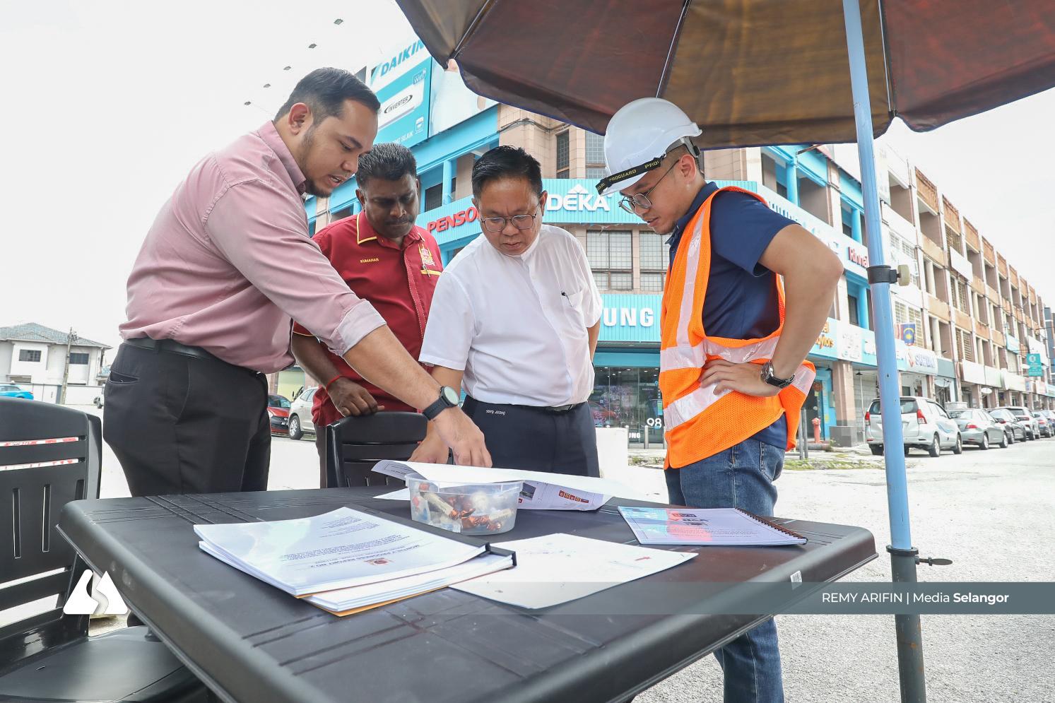 RTB RM1.28 juta bakal selesai banjir kilat Taman Bayu Perdana