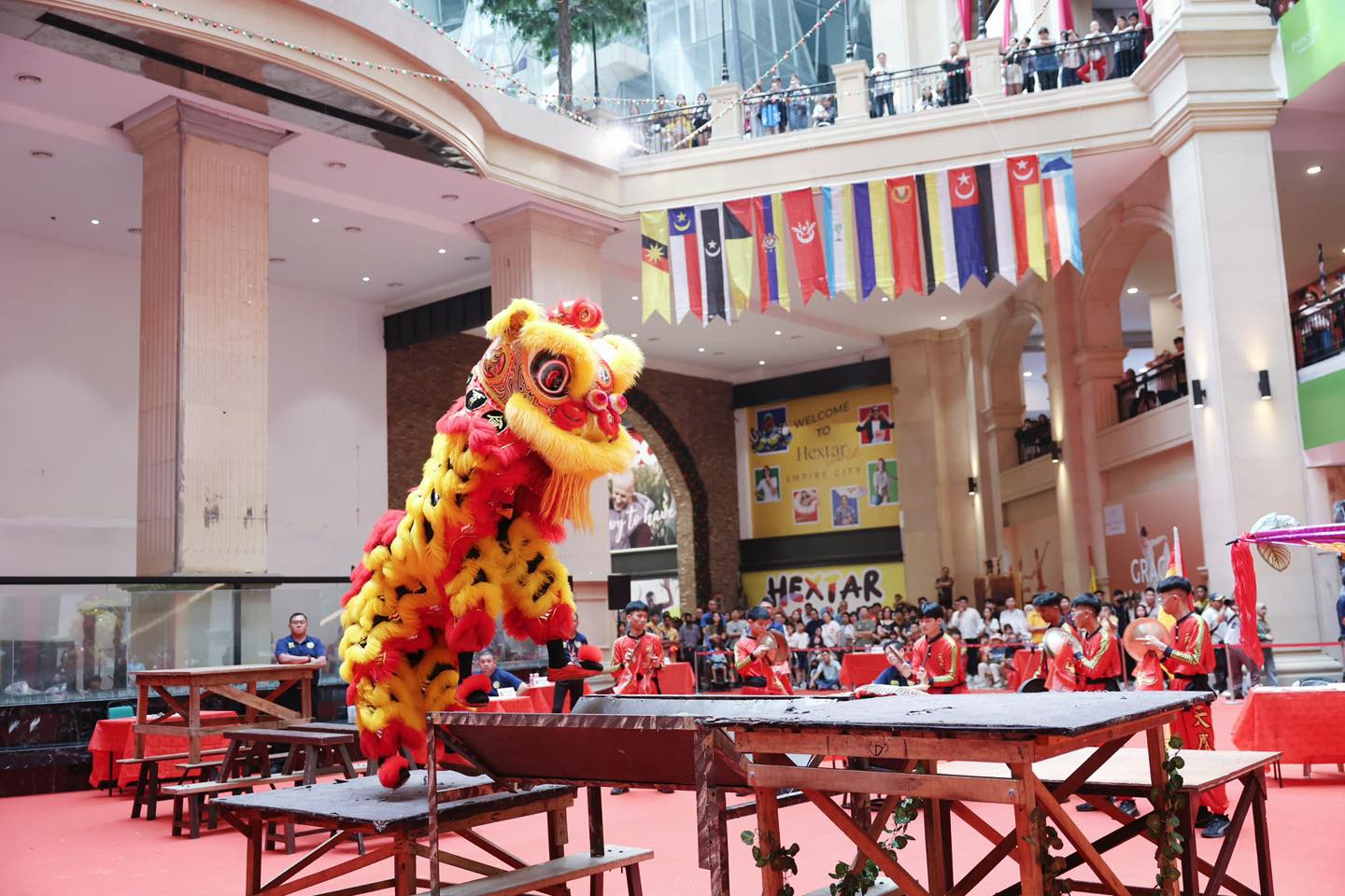 阿米鲁丁莅临“全民团结杯”南狮比赛 盼推动更多国家级艺术活动