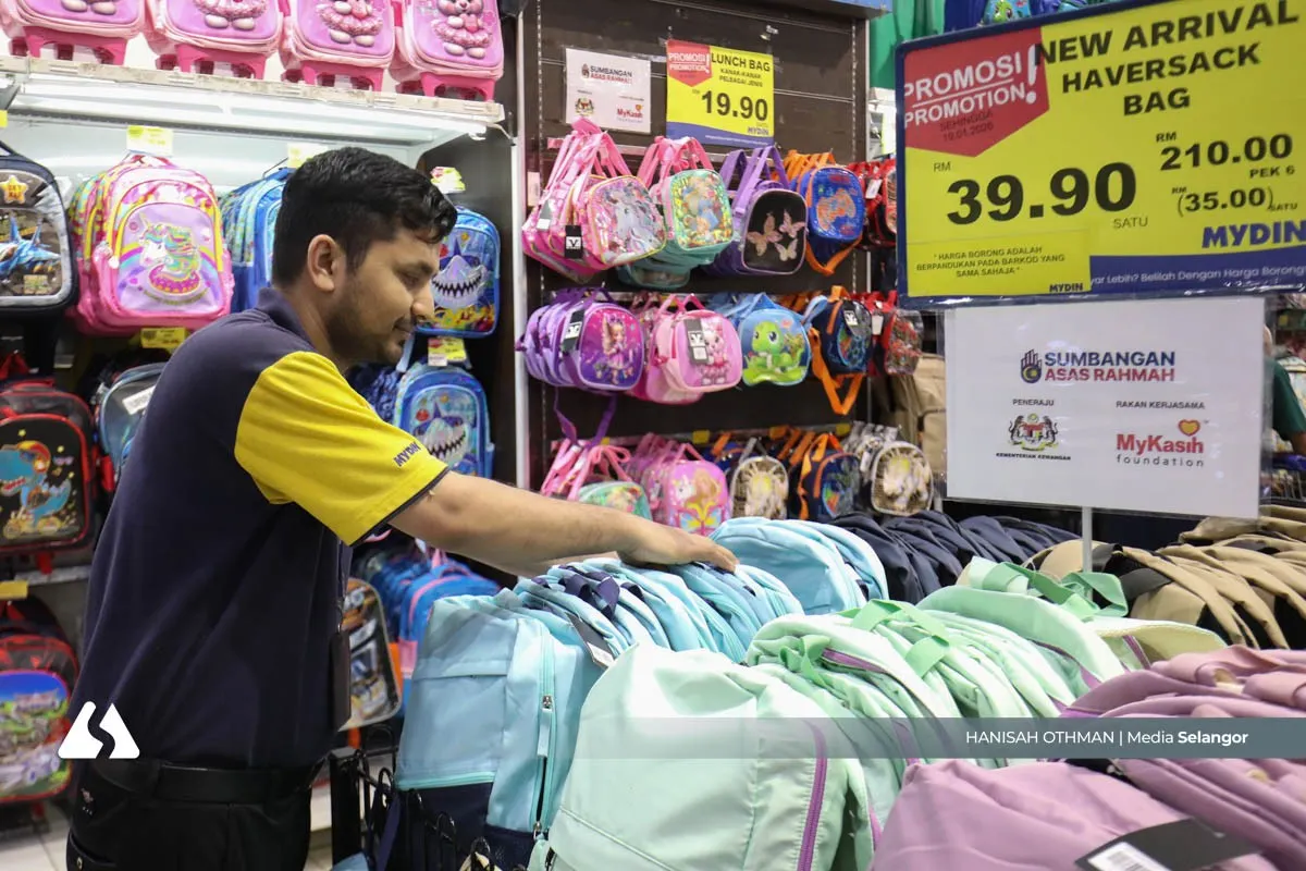 Ibu bapa belanja berhemah, manfaat SARA ringankan beban persiapan sekolah
