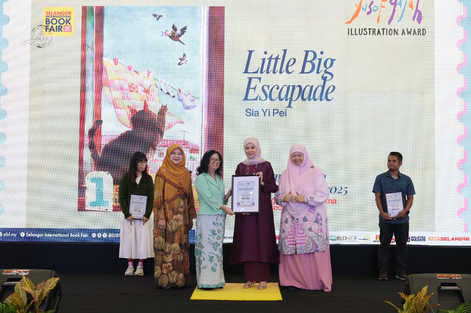 Tengku Permaisuri Selangor sempurnakan Majlis Anugerah Ilustrasi Yusof Gajah 2025