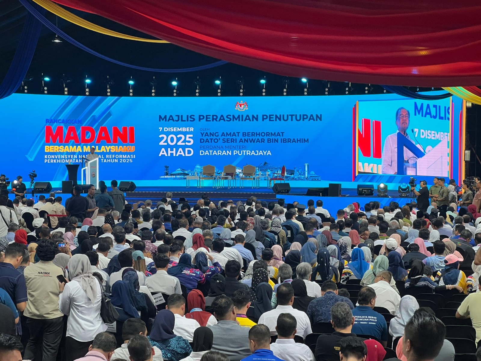 'ரஞ்சக்கான் மடாணி பெர்சாமா மலேசியாகு' மற்றும் தேசிய அரசாங்கச் சீர்திருத்த மாநாடு 2025- ஐந்து லட்சத்திற்கும் மேற்பட்டோர் பங்கேற்பு