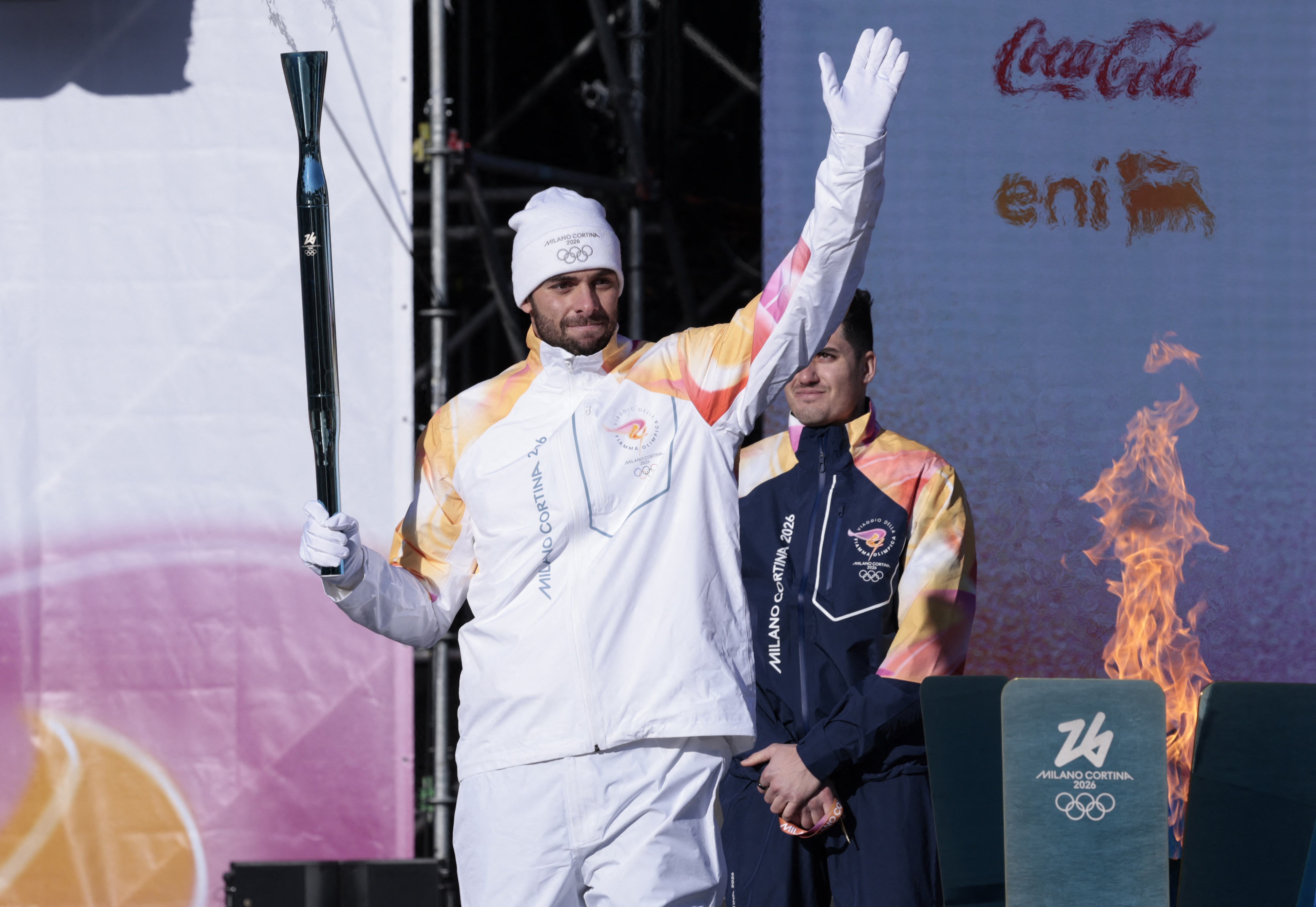 Olympic flame starts Italian tour ahead of Milano Cortina Games
