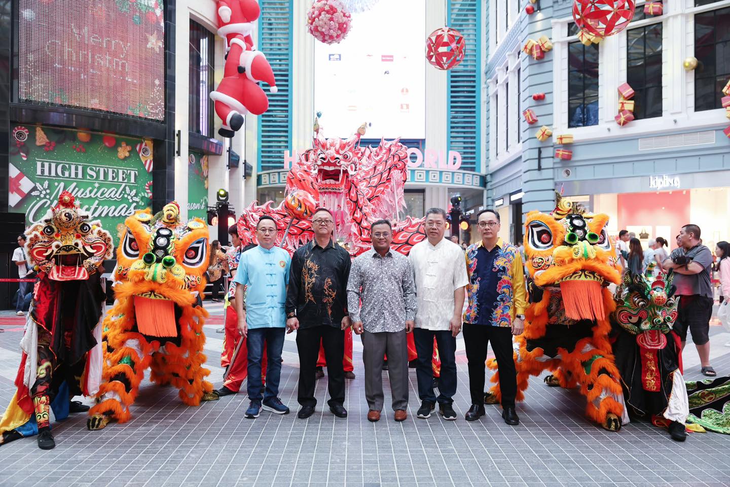 阿米鲁丁莅临“全民团结杯”南狮比赛 盼推动更多国家级艺术活动