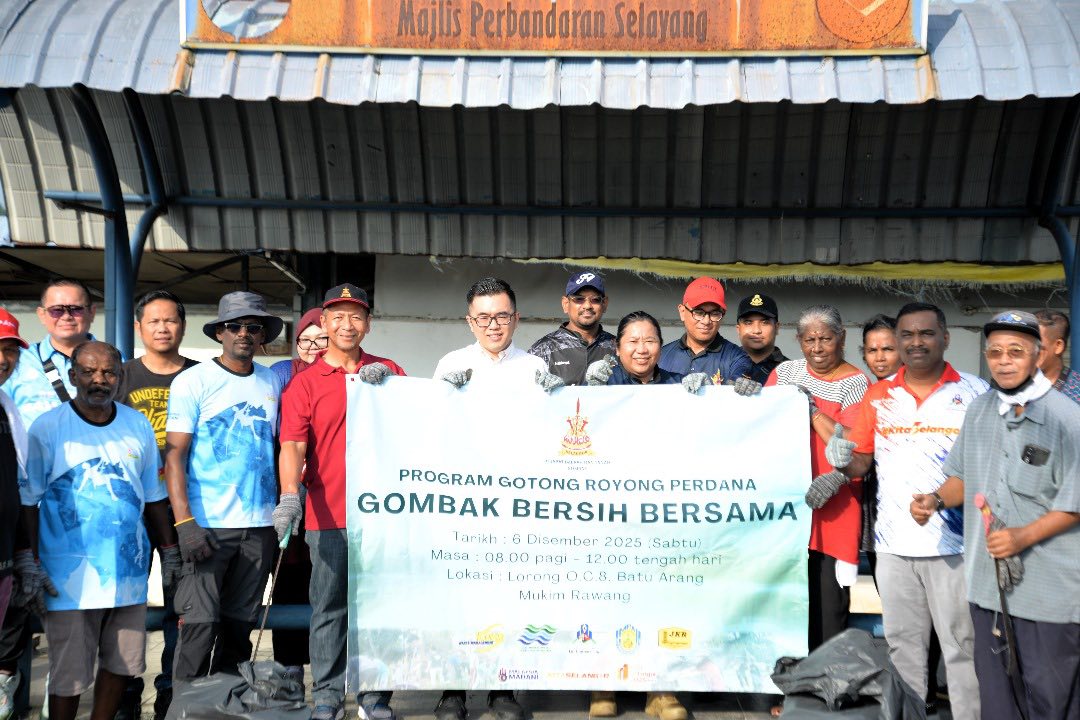 Gombak launches sweeping cleanup ahead of monsoon