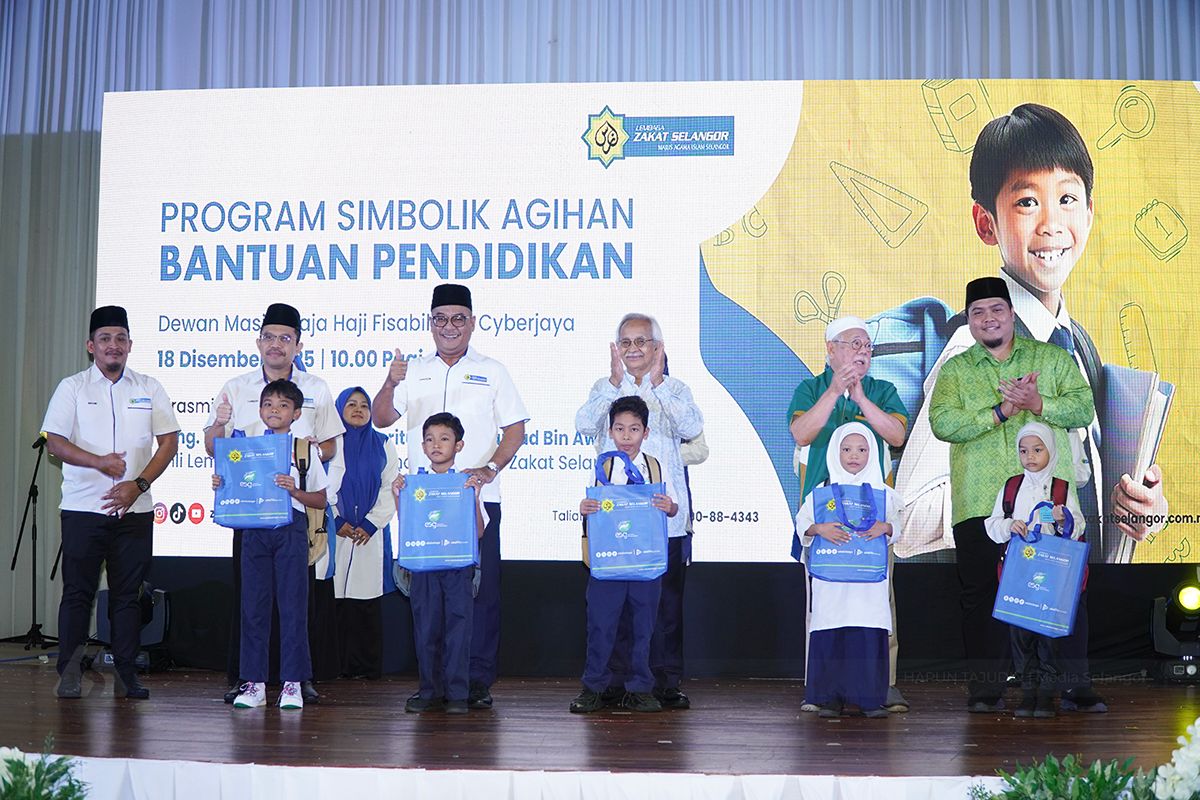 LZS salur RM36.5 juta bantu 85,336 pelajar asnaf Selangor