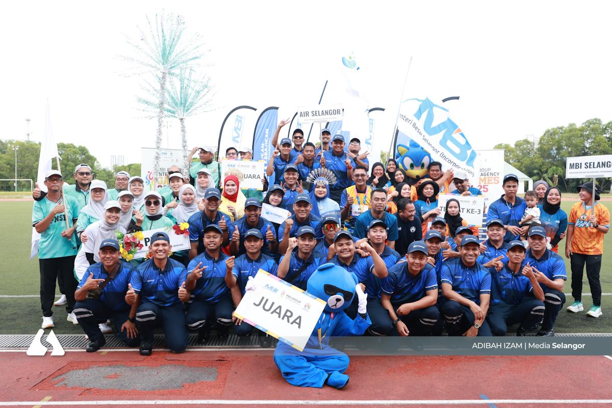 Temasya sukan antara agensi Selangor meriah, wajar jadi acara tahunan - MB