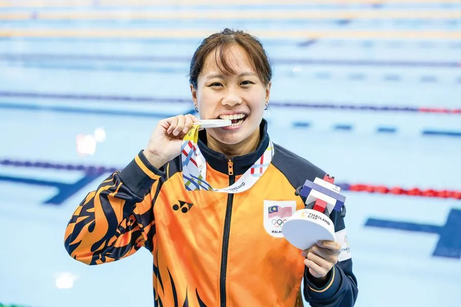 Jinq En pecah rekod kebangsaan, tamatkan karier gemilang dalam sukan renang