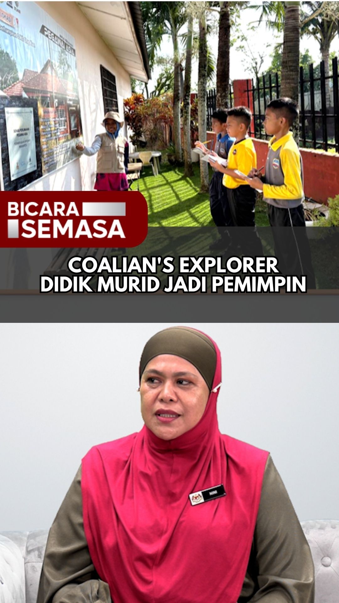 Coalian's Explorer didik murid jadi pemimpin