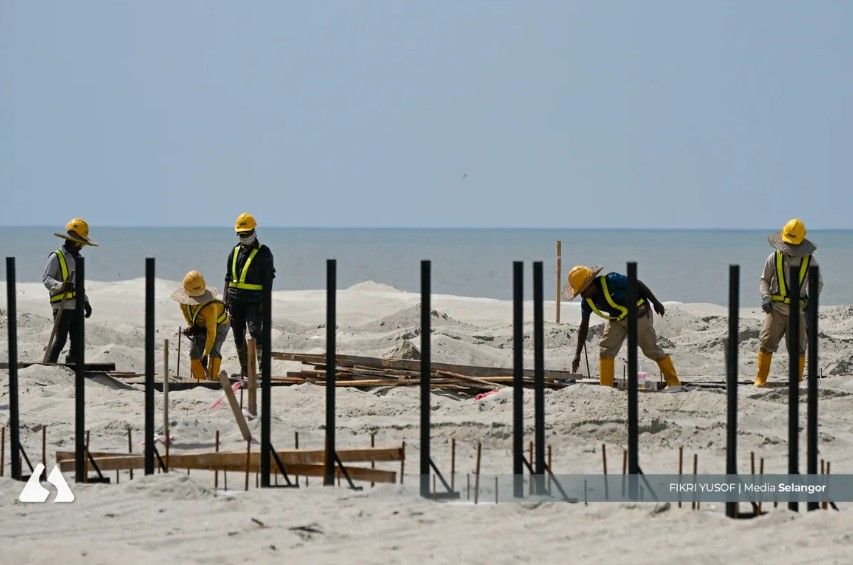 雪州持续提升沿海防护 防波堤成关键措施