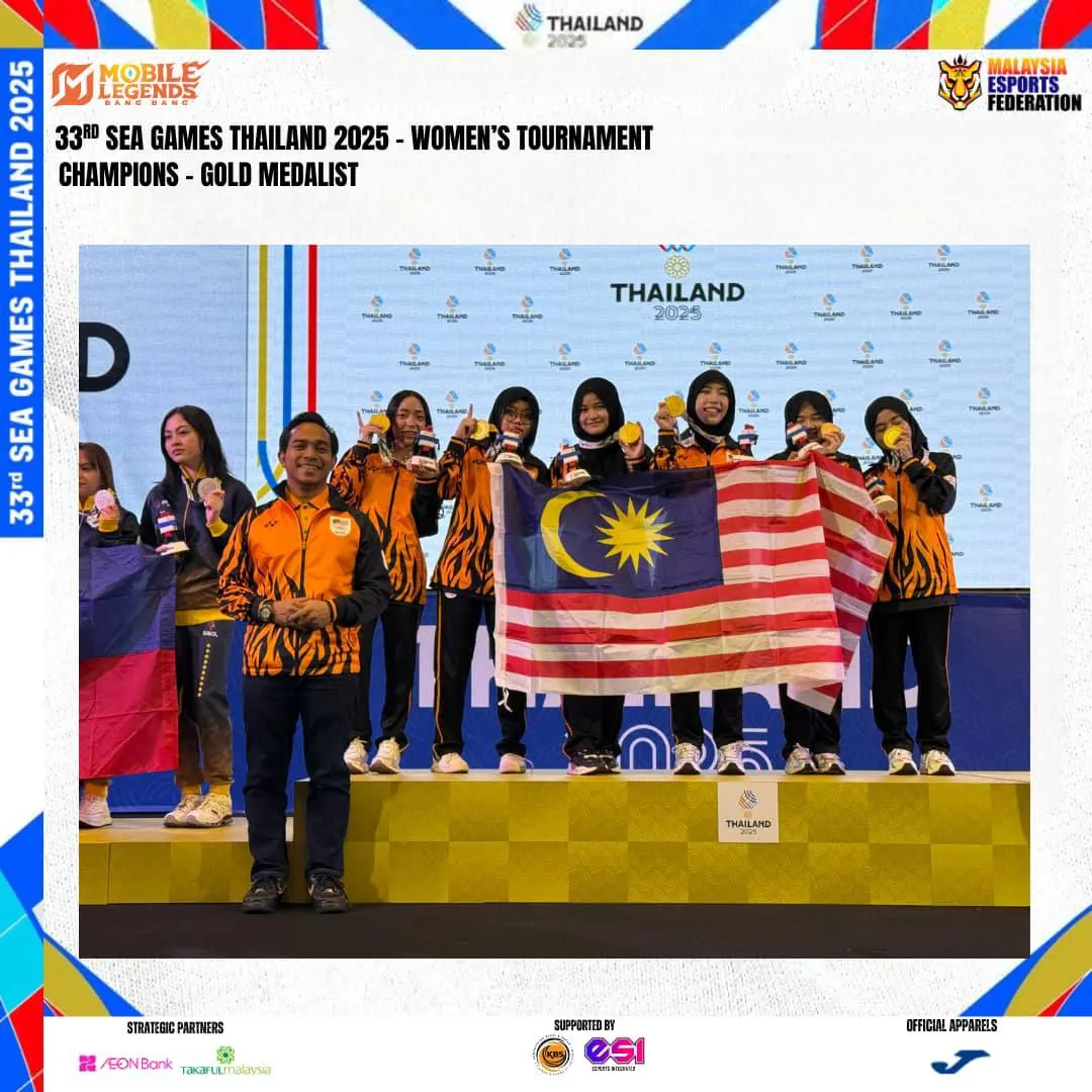 Emas MLBB Sukan SEA 2025 tingkat keyakinan Malaysia hadapi Sukan Asia