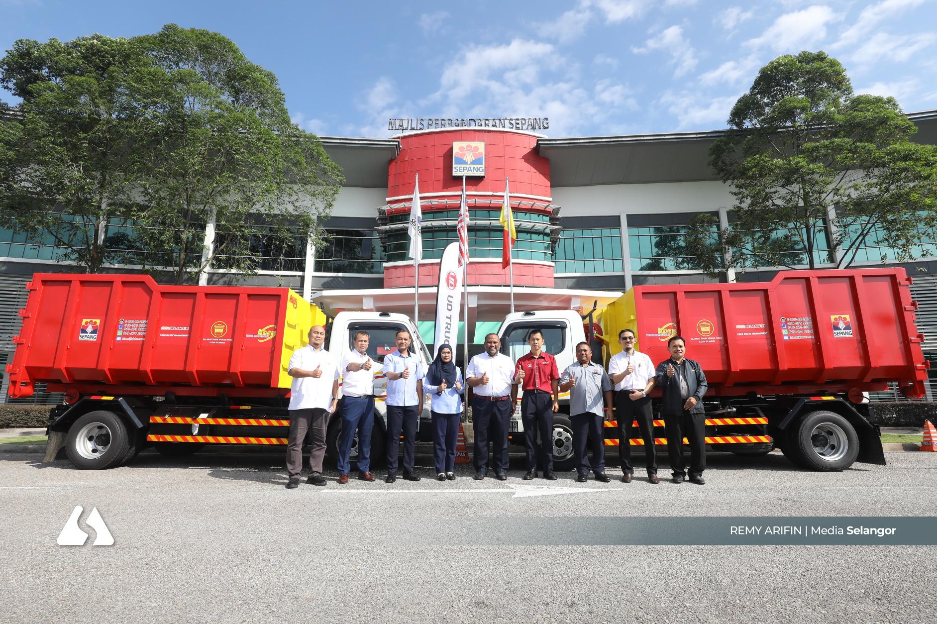 KDEBWM serah 114 lori baharu, tingkat kecekapan urus sisa di Sepang