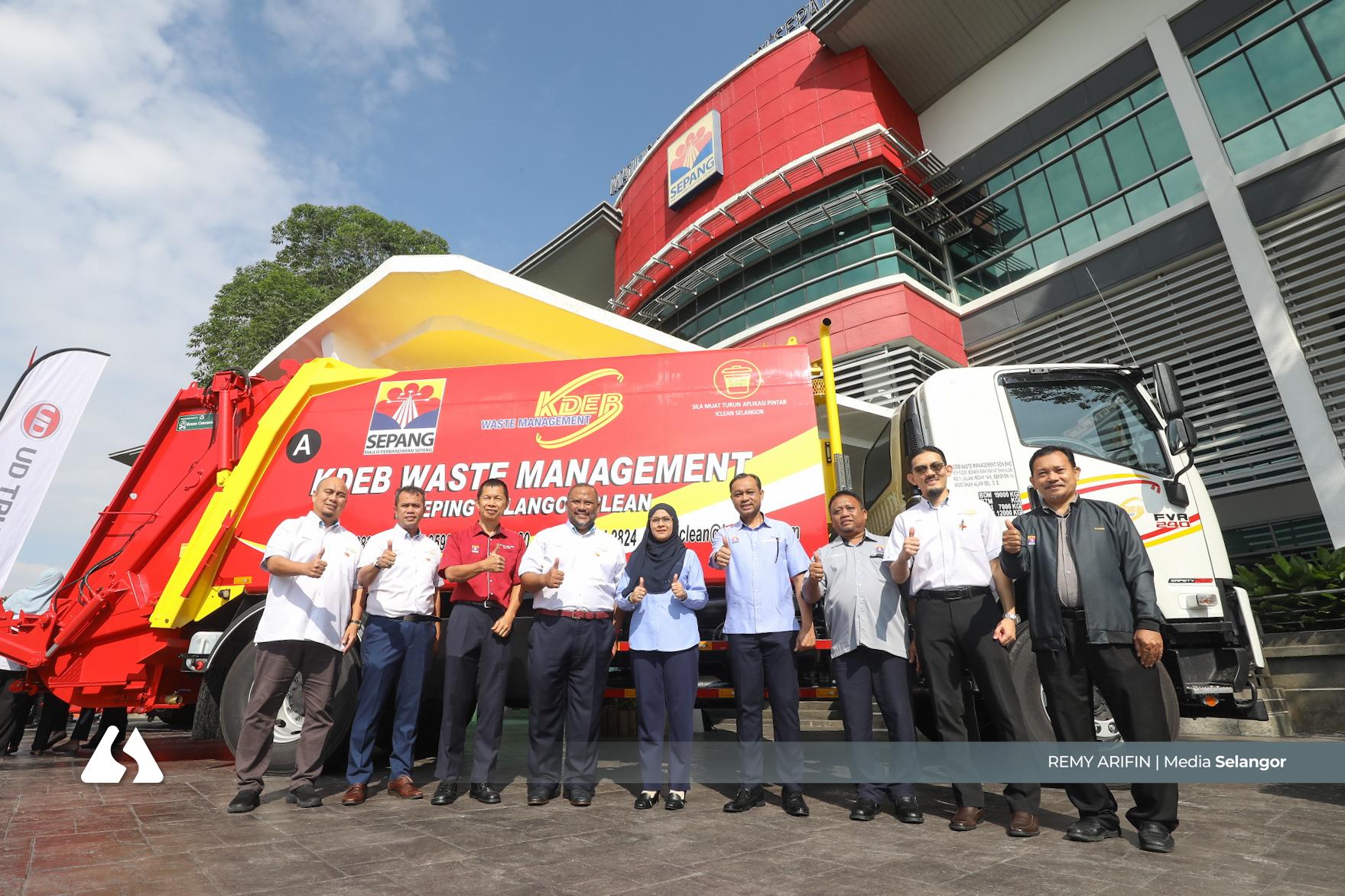 KDEBWM serah 114 lori baharu, tingkat kecekapan urus sisa di Sepang