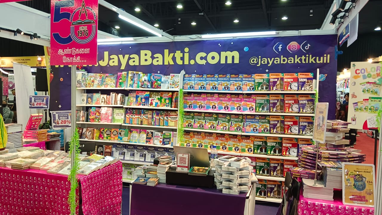 சிலாங்கூர் அனைத்துலகப் புத்தகக் கண்காட்சியில் ஜெயபக்தி பதிப்பகம் முதன்முறையாகக் கலந்து கொண்டுள்ளது