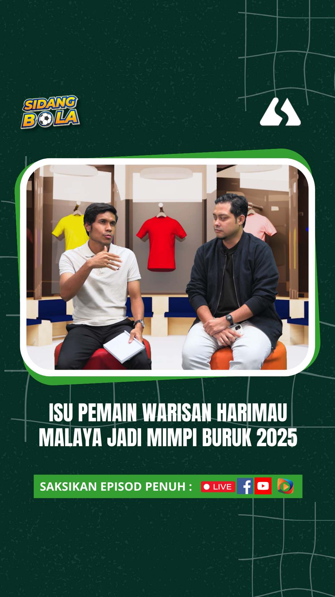 Isu pemain warisan Harimau Malaya jadi mimpi buruk 2025