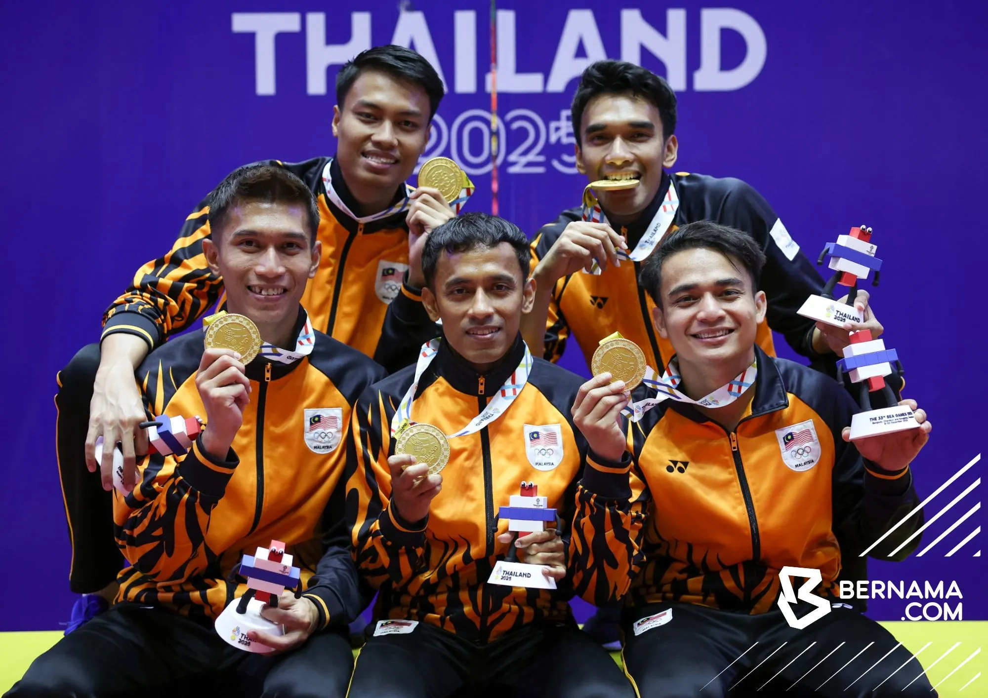 Sukan SEA: Malaysia raih emas acara regu sepak takraw