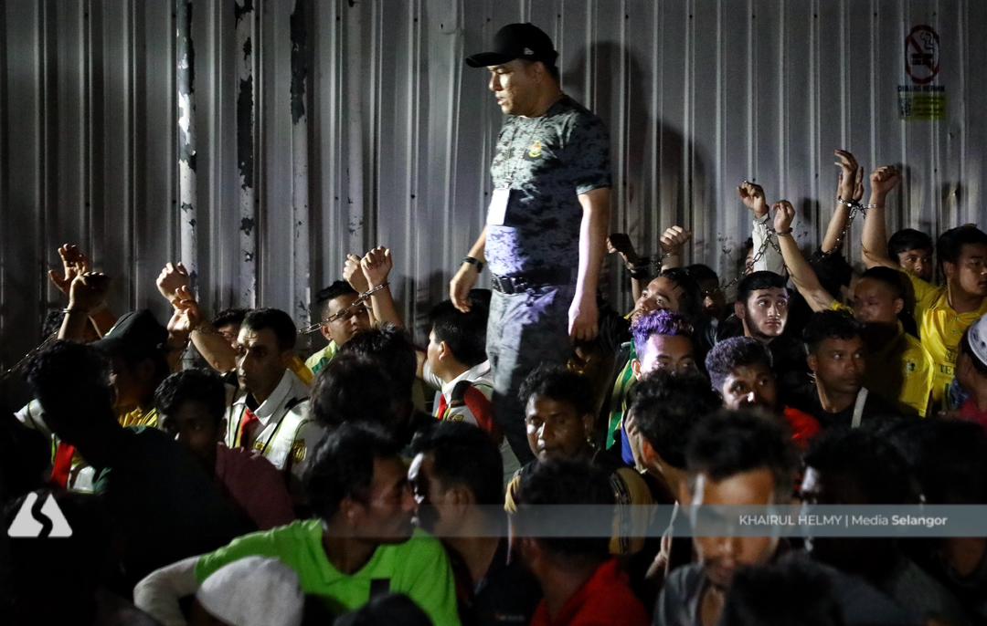 Over 800 illegal immigrants nabbed during raid on Selayang Baru hotspots