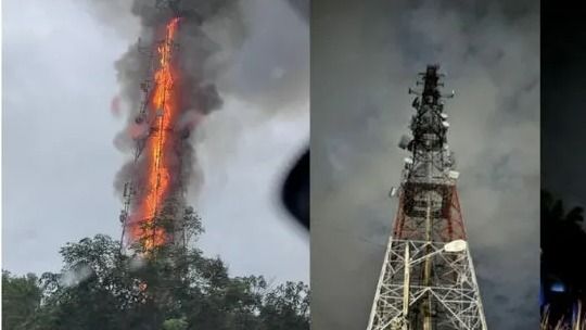 Kebakaran menara komunikasi jejas liputan CelcomDigi, Maxis dan Unifi Mobile