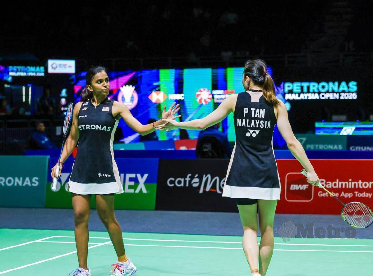 இந்தோனேசிய மாஸ்டர்ஸ் 2026: நாட்டின் மகளிர் இரட்டையர் பெர்லி தான் - எம்.தீனா ஜோடி காலிறுதி சுற்றுக்கு முன்னேற்றம் 