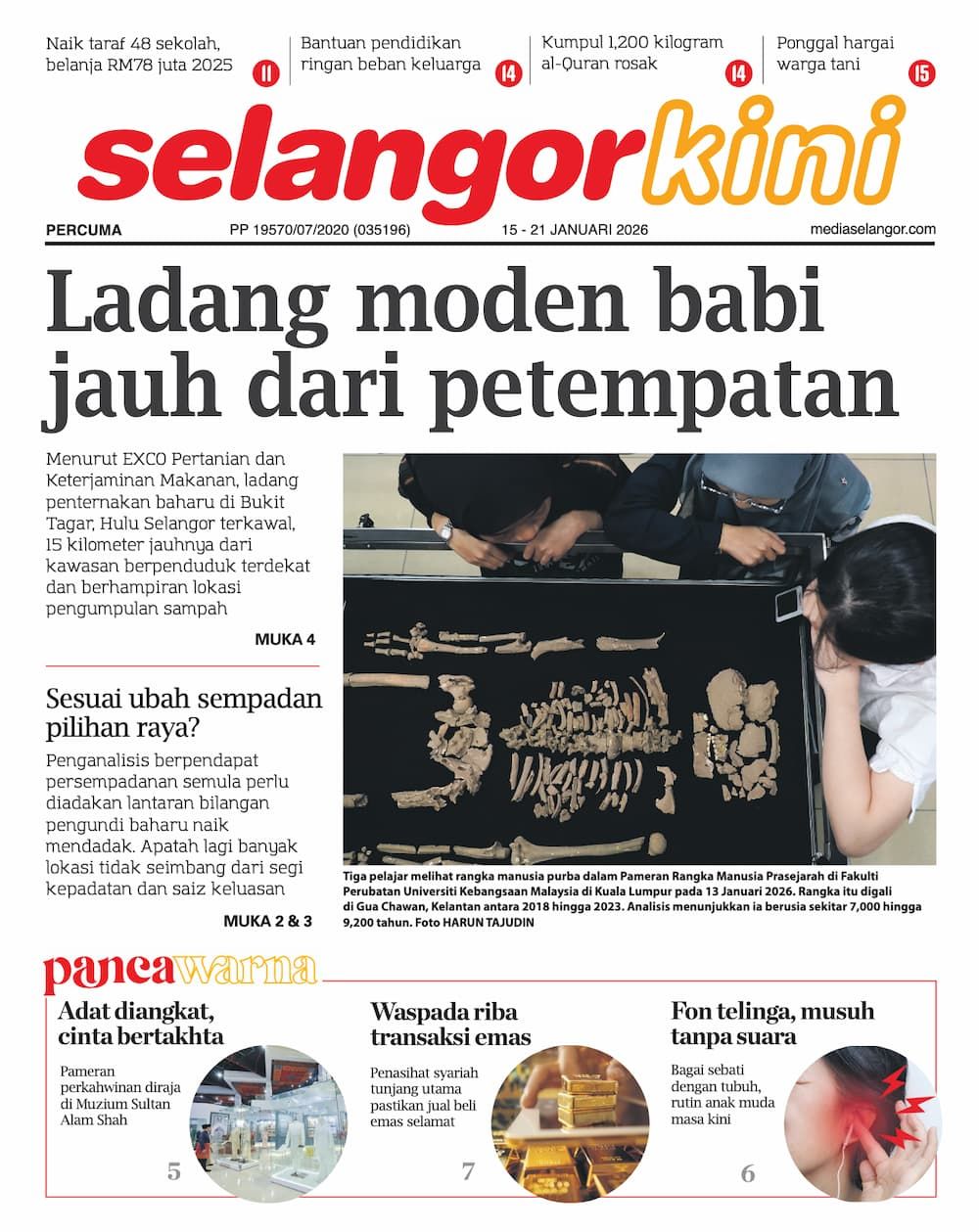 Selangorkini 15-21 Januari 2025