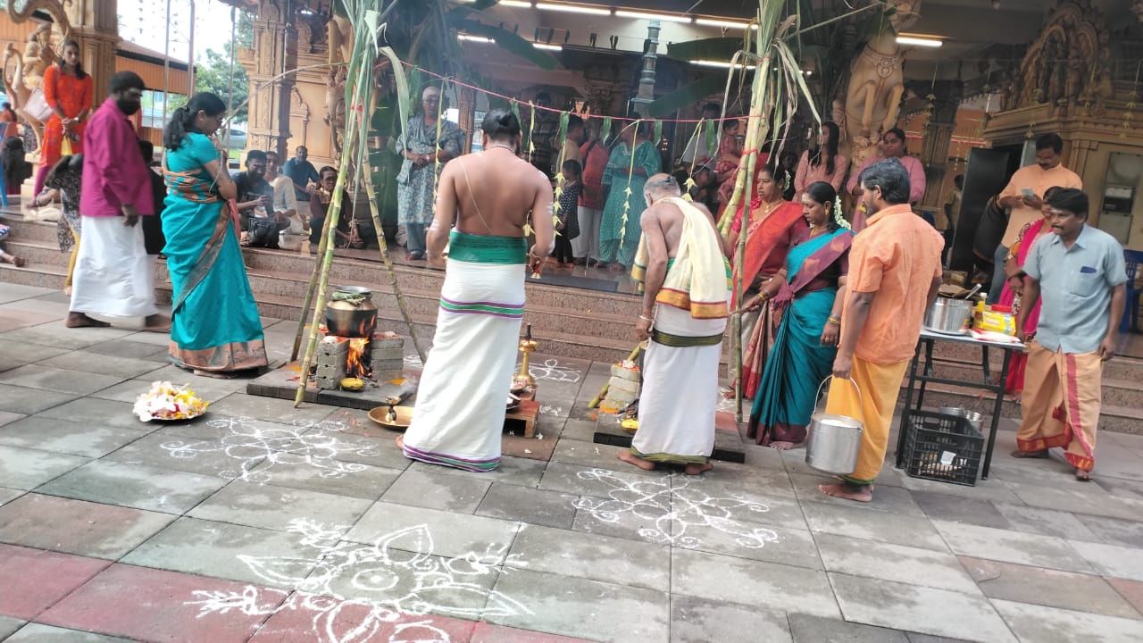 தாமான் ஸ்ரீ மூடா அருள்மிகு அன்னை ஸ்ரீ சுவர்ண மஹா மாரியம்மன் ஆலயத்தில் தைப்பொங்கல் விழா வெகுவிமர்சையாக நடைபெற்றது