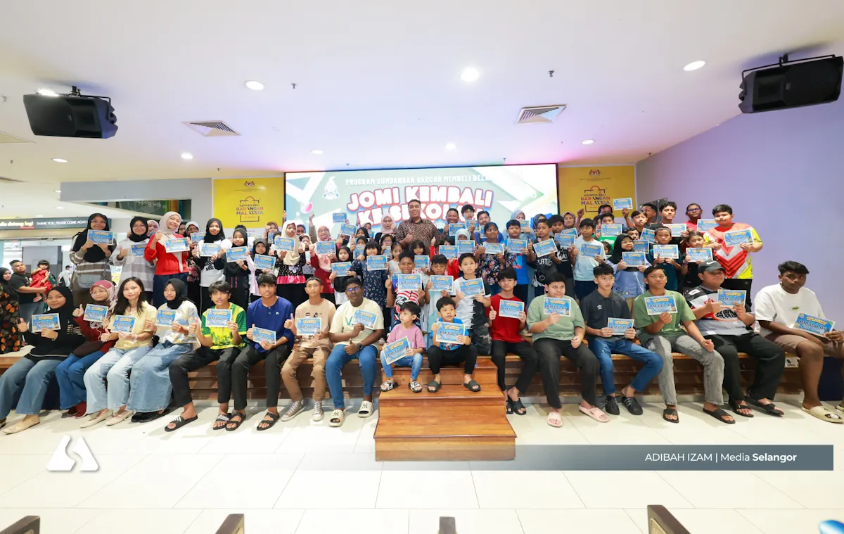 100 murid B40 terima baucar RM300 beli kelengkapan sekolah MBPJ