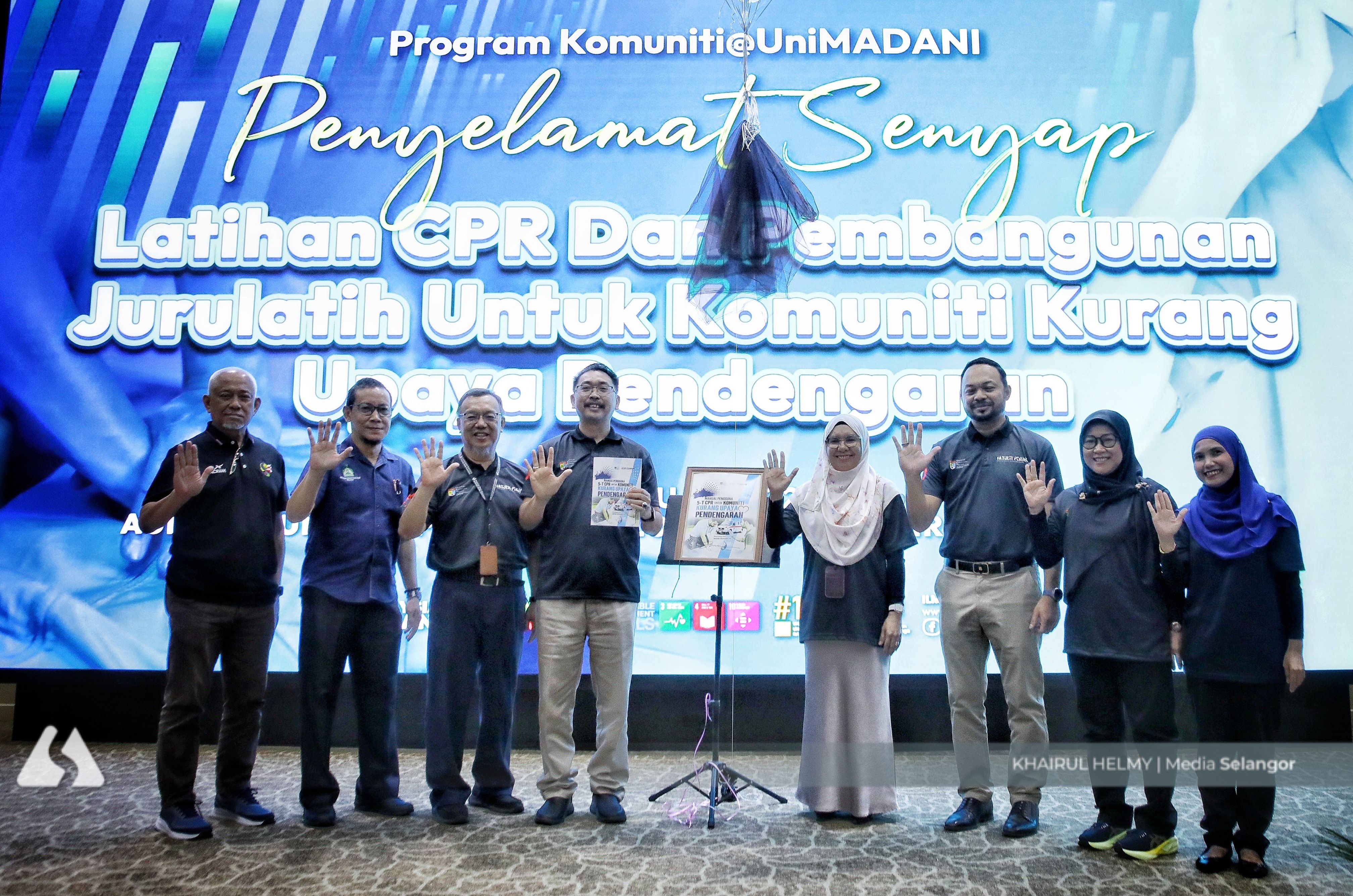 Program Penyelamat Senyap UKM sedia latihan CPR untuk OKU pendengaran