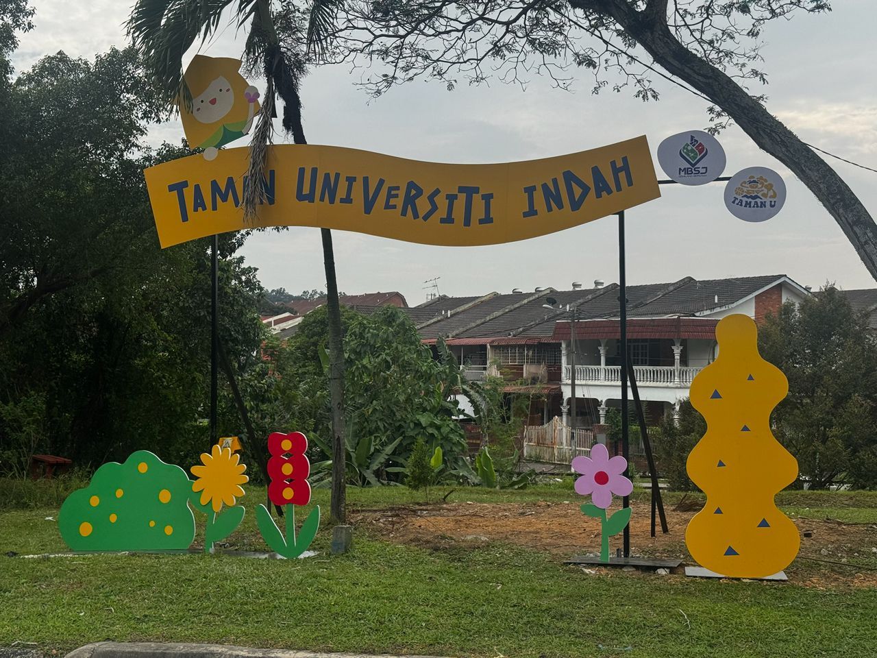 梳邦市厅去年拨8万拨款   大学岭展开3项美化提升工程