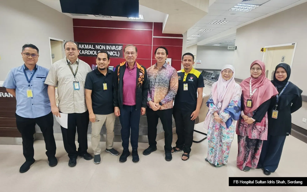 首相安华完成例行体检　院方证实健康状况良好