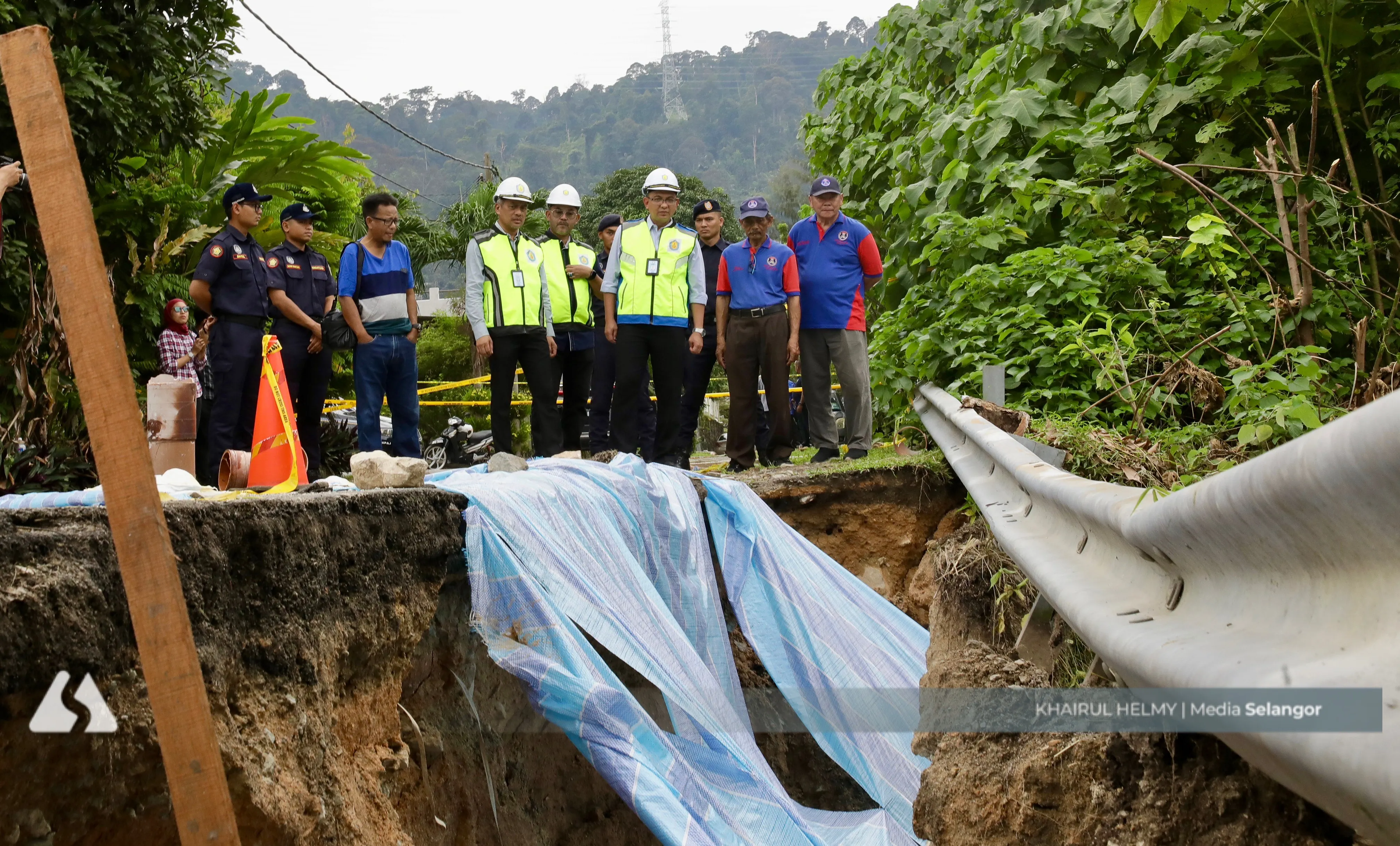 Tiada gelinciran baharu di Taman Bukit Teratai, kerja pembaikan dilaksana segera