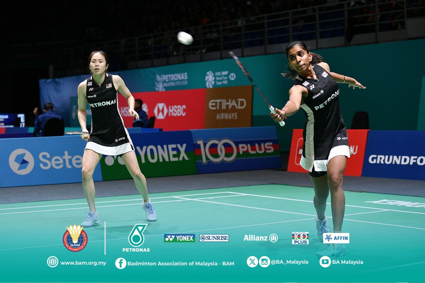 மலேசிய பொது பூப்பந்து போட்டியில் நாட்டின் மகளிர் இரட்டையர் தோல்வியை தழுவினர்