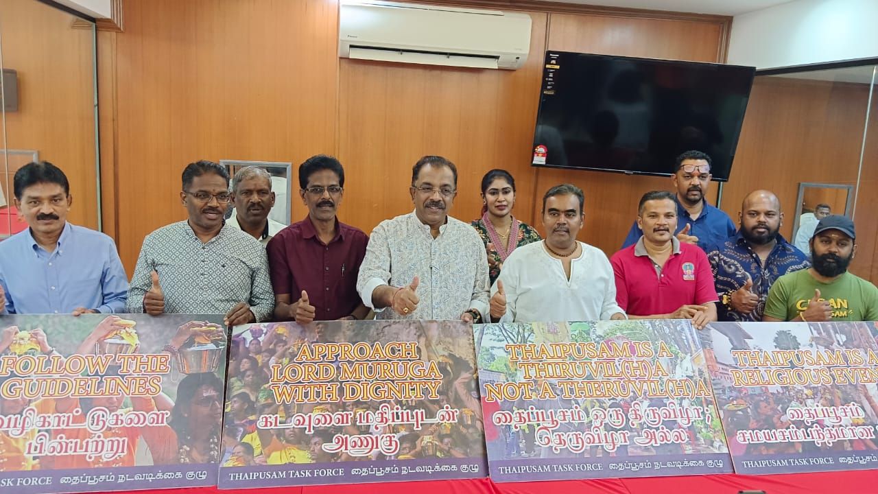 Jawatankuasa Bertindak Thaipusam pastikan sambutan lancar, selaras tuntutan agama