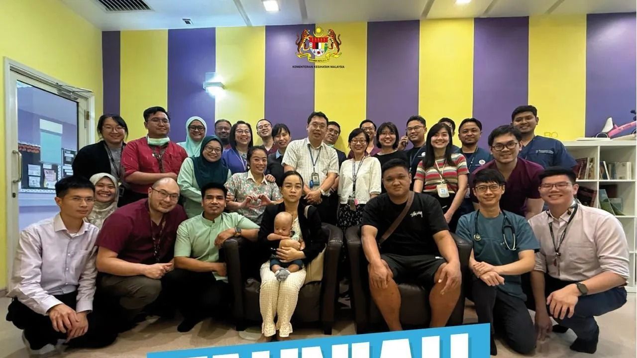 马大医疗成功为4月大男婴移植肝 证明大马拥世界级专家