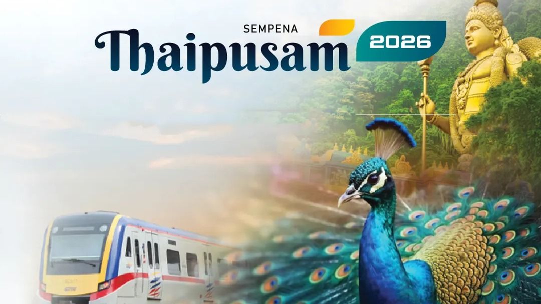 தைப்பூசத் திருவிழாவினை முன்னிட்டு ஜனவரி 31 மற்றும் பிப்ரவரி 1-ஆம் தேதிகளில் இலவச KTMB KOMUTER சேவை 