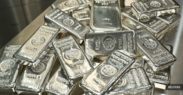 Silver price hits new record of US$120 per troy ounce