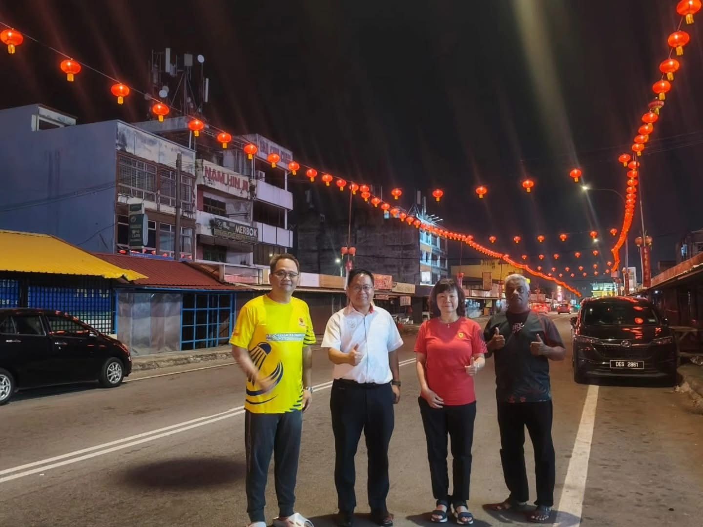 Perarakan Naga Api meriahkan Pandamaran sempena Tahun Baharu Cina