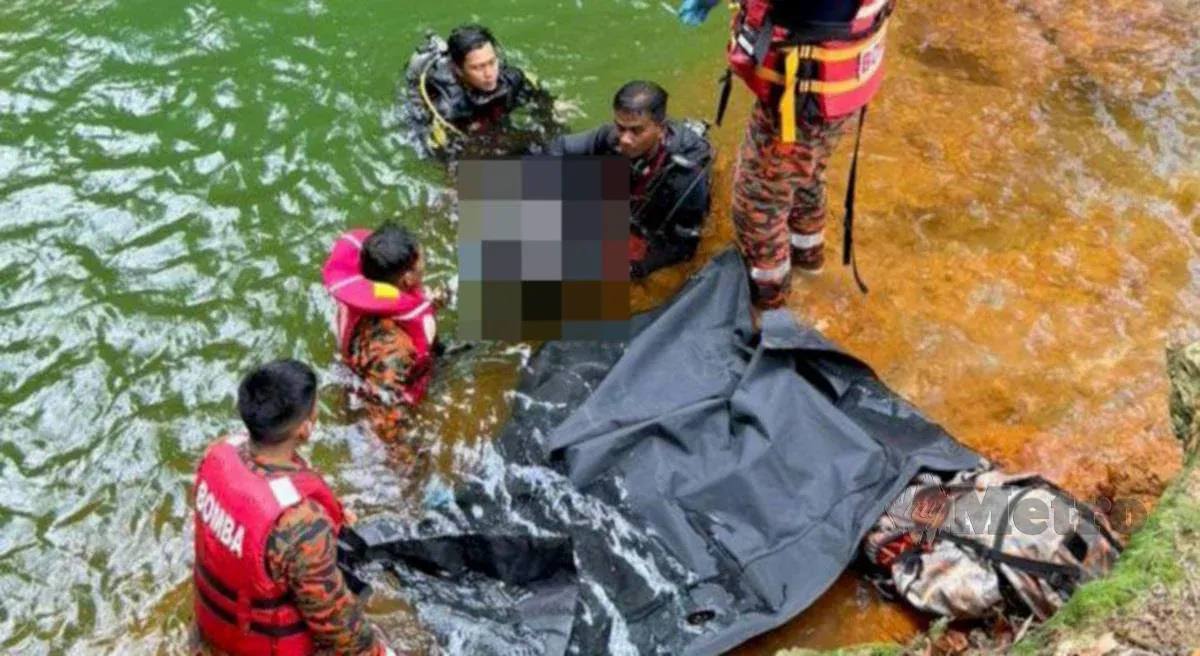 Pelajar UiTM lemas di air terjun Tasik Puteri Bukit Besi