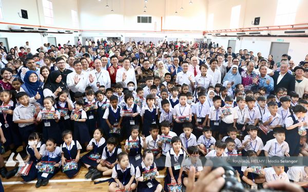 森州迁校至莎阿南 礼仁艾美娜华小开课 266学生迎新校园