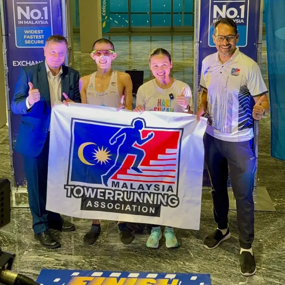 高塔竞速刷新大马纪录 苏为庆14分钟内登106楼