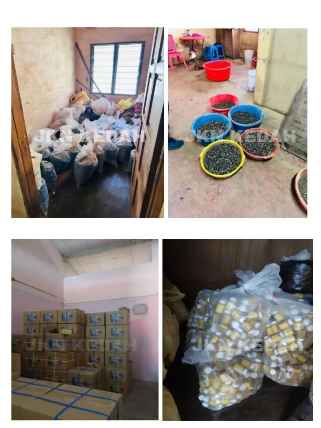 JKN Kedah rampas produk kesihatan haram bernilai RM13.4 juta