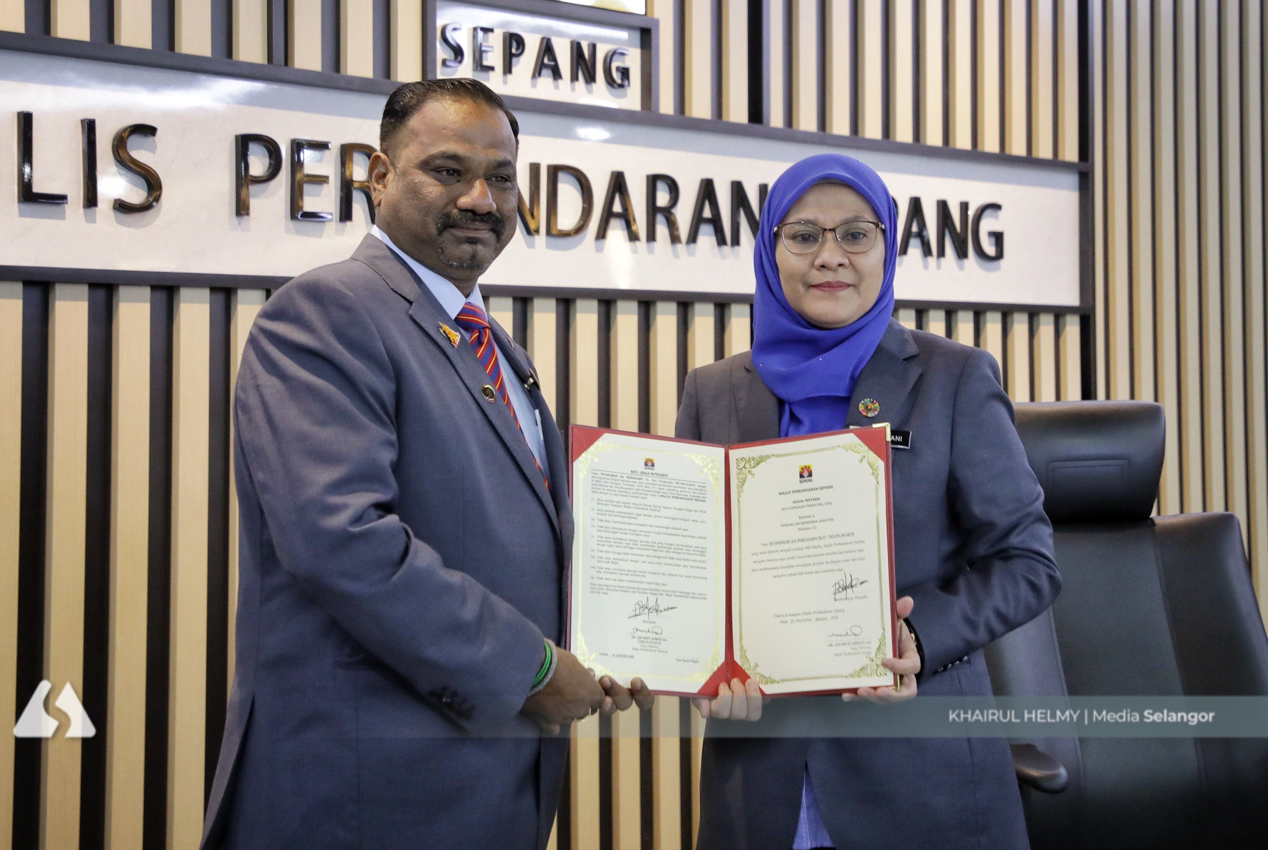 西瓦古马重申服务承诺 全力改善雪邦社区设施