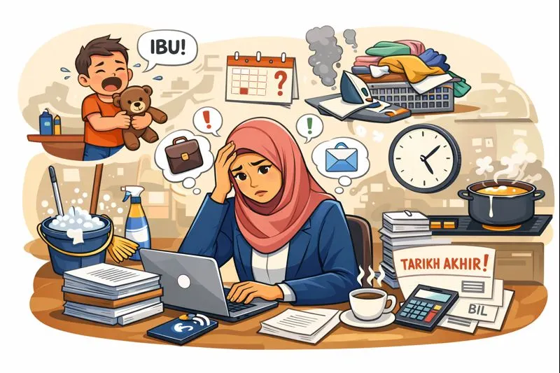 Berhenti kerja bukan penyembuh 'luka senyap' ibu berkerjaya