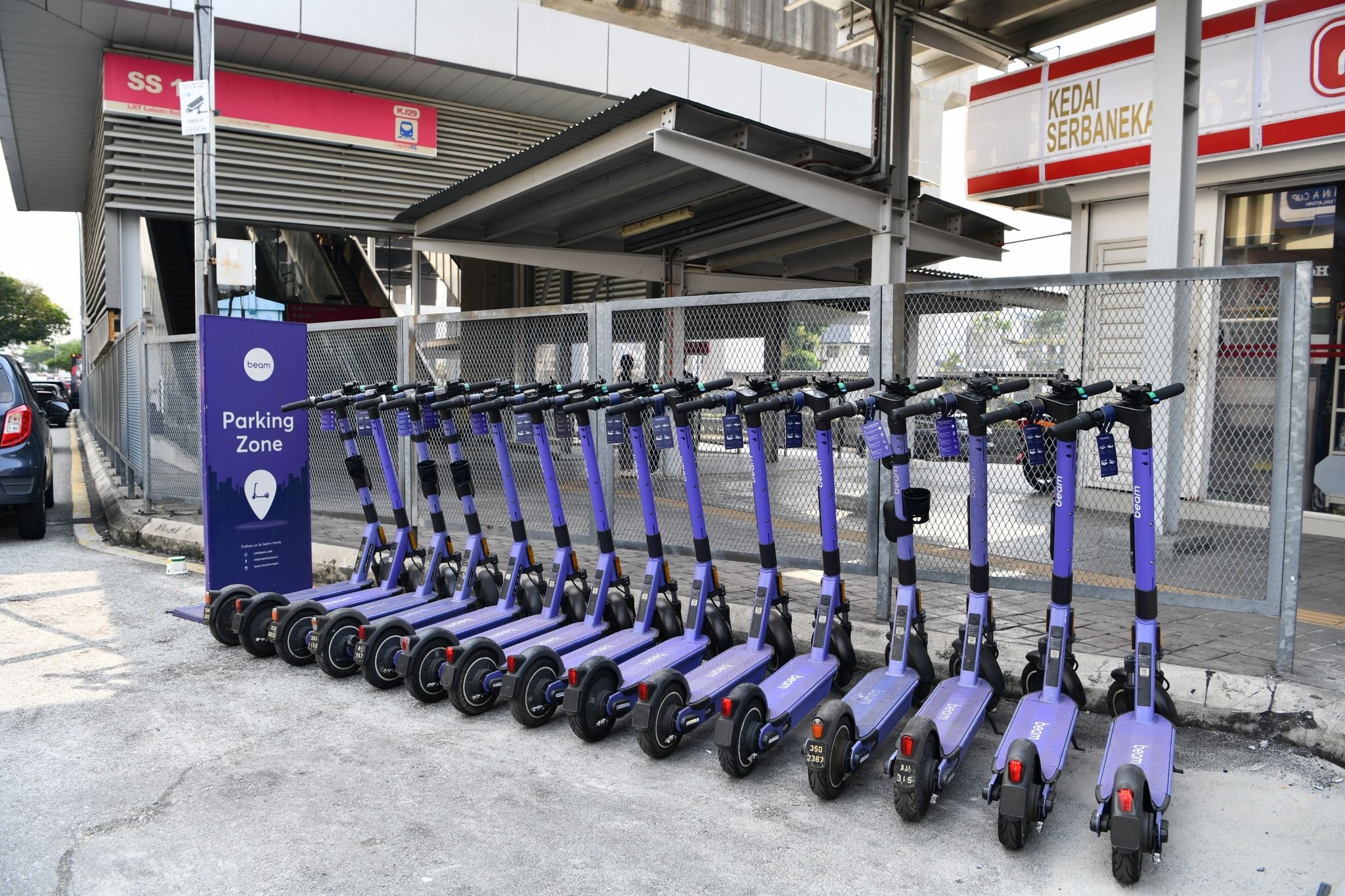 梳邦再也SS15区实施微出行沙盒项目 提供电动滑板车作为出门新选择