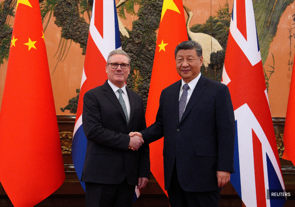 UK, China ink 10 trade, cooperation deals during Starmer's visit to Beijing