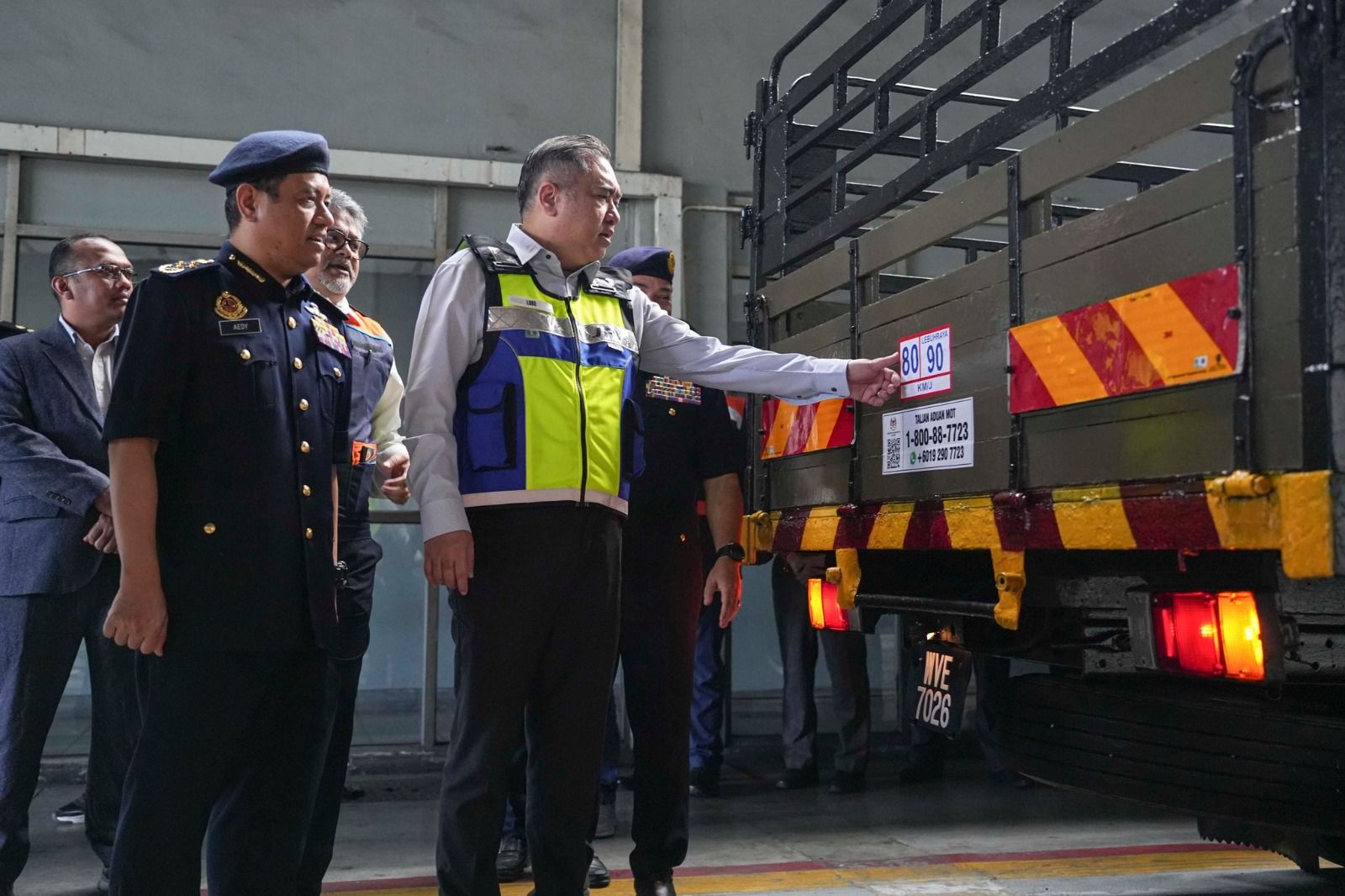 涉重型车辆致命事故减 陆兆福：严厉执法奏效