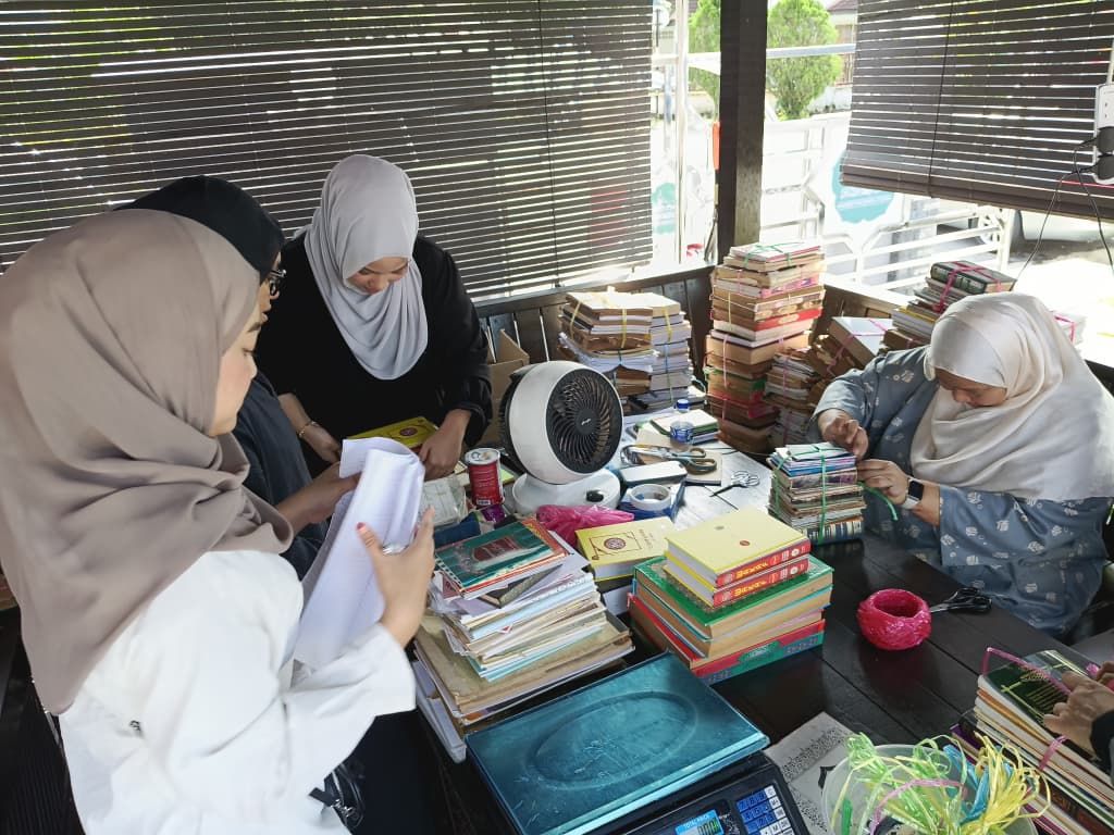 Program Ihya’ Mushaf kumpul 1,200 kg al-Quran, buku agama rosak untuk dilupus